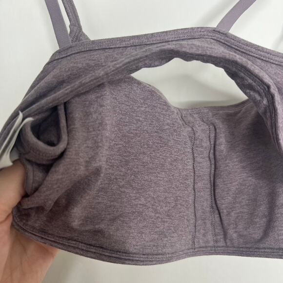 Vuori Halo Essential Bra Heathered Purple Womens Small - Picture 12 of 12